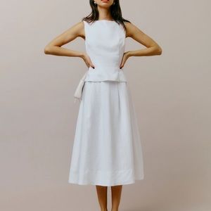 Reformation Moya Linen Two Piece